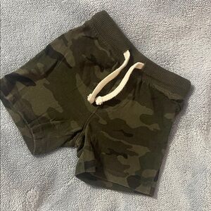 Old Navy Baby Shorts Green Camo